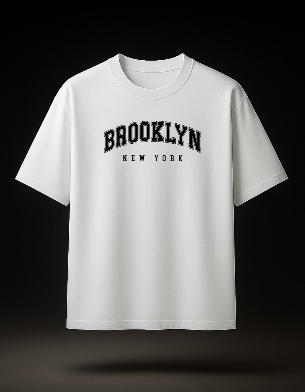 NYC White Oversized Tee